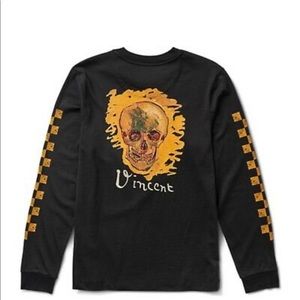 Vincent and vans skull long sleeve tee. Closet clean out! Make me an offer!!